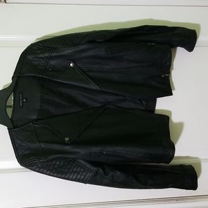 Leather jacket in size M